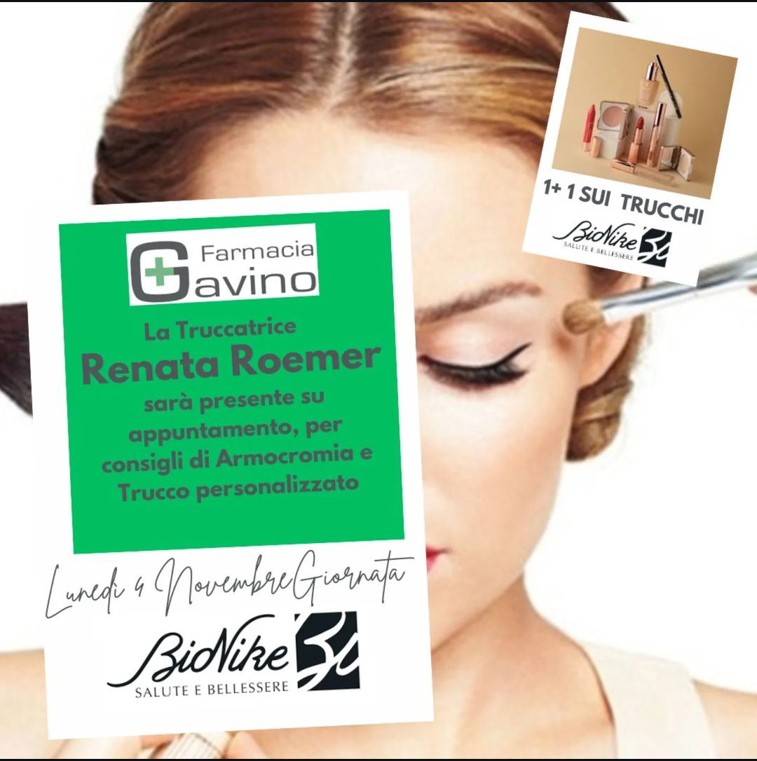 Trucco BioNike farmacia gavino roemer renata