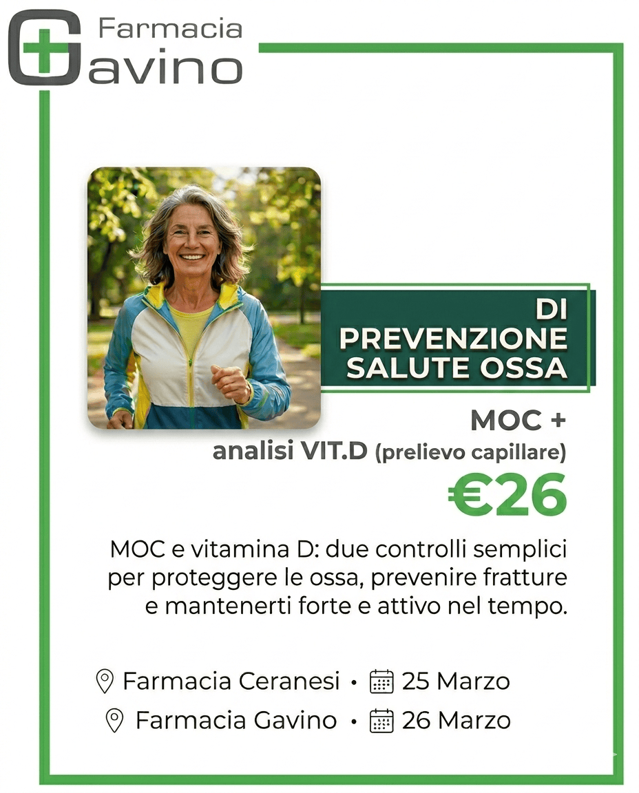 Vitamina D farmacia Gavino