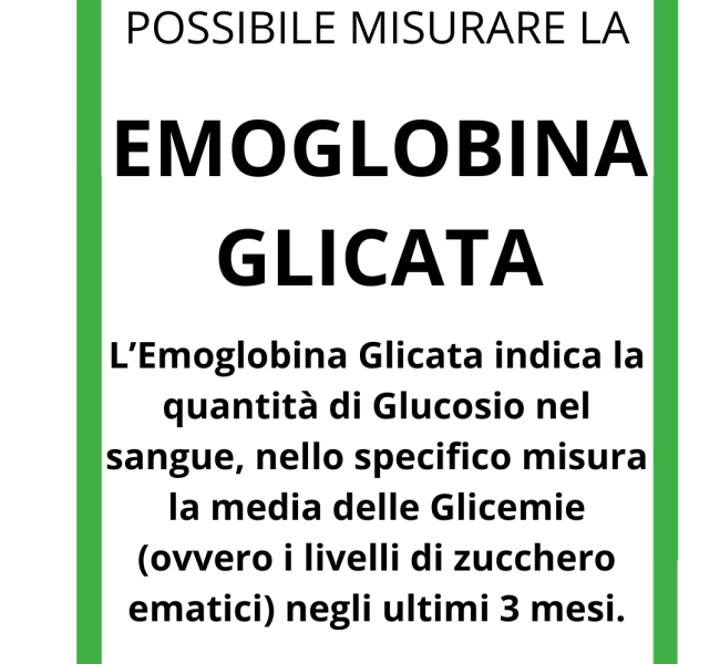 Misurazione emoglobona glicata | Farmacia Gavino 